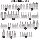 10083A Master Torx Bit Socket and External Torx Socket Set, S2 and CrV Steel, Supreme Torque Output Complete Kit, 60 Pieces