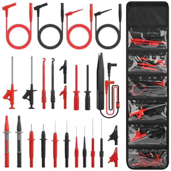 25PCS Multimeter Test Leads Kit