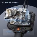Endoscope Camera with Light and 50ft Semi-Rigid Cable