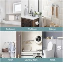 14 Pieces Bathroom Hardware Set, 304 Stainless Steel Bathroom Hardware Set, Bath Towel Bar Set, Towel Racks for Bathroom Wall Mounted.