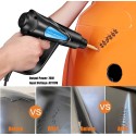 Plastic Welding Machine Car Bumper Repair Kit,800Pcs Hot Staples,Plastic Welding Kit for Bumper Kayak Repairs with Plier/Scraper/6 types of Flat/Outside Inside Corner/Wave Staples