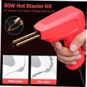 3 Sets Bumper Welding Torch Stud Welder Plastic Stapler Welders Plastic Repair Polyethylene Repair Kit Maquina De Soldar Plastic Welder Staples Bumper Repair Abs Staple Food Liquid