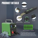110V Plastic Repair Machine Kit - Fast Heating Plastic Hot Stapler with 600 Staples 5 Power Levels Adjustable 