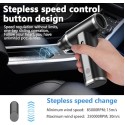 Compressed Air Duster 5.0, Upgraded Newly Mini Metal Design Enhanced Powerful 250000RPM